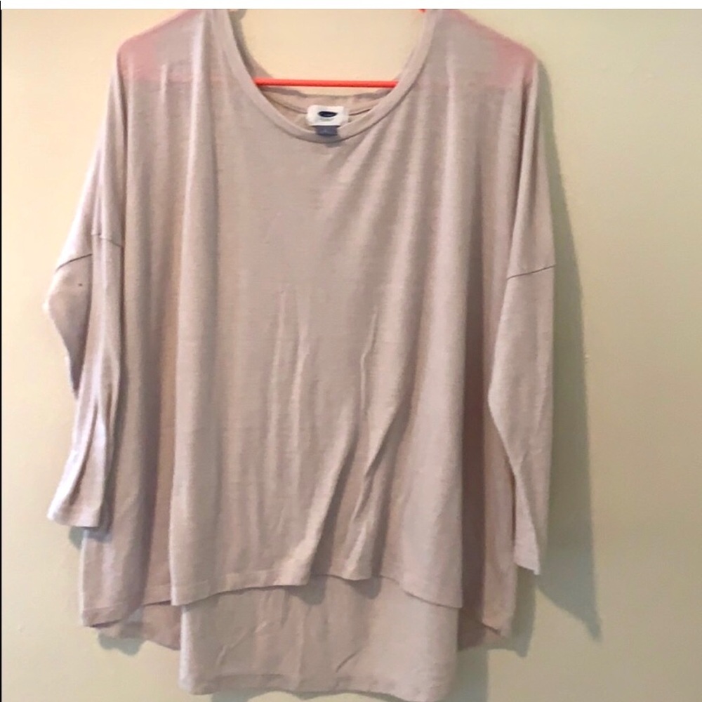 Old Navy beige top
